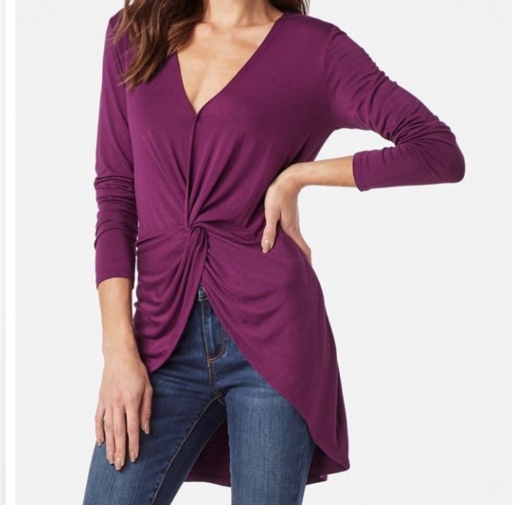Elegant Purple Women's Top